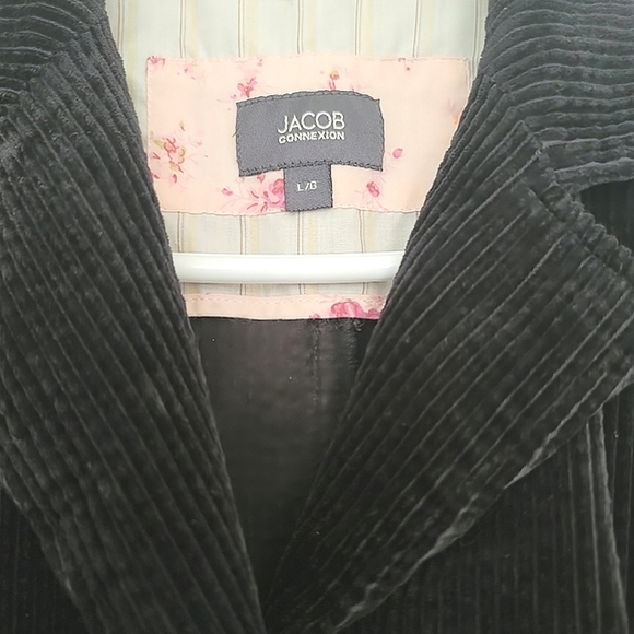 Jacob Connexion Corduroy Blazer Jacket Size L - Picture 7 of 9